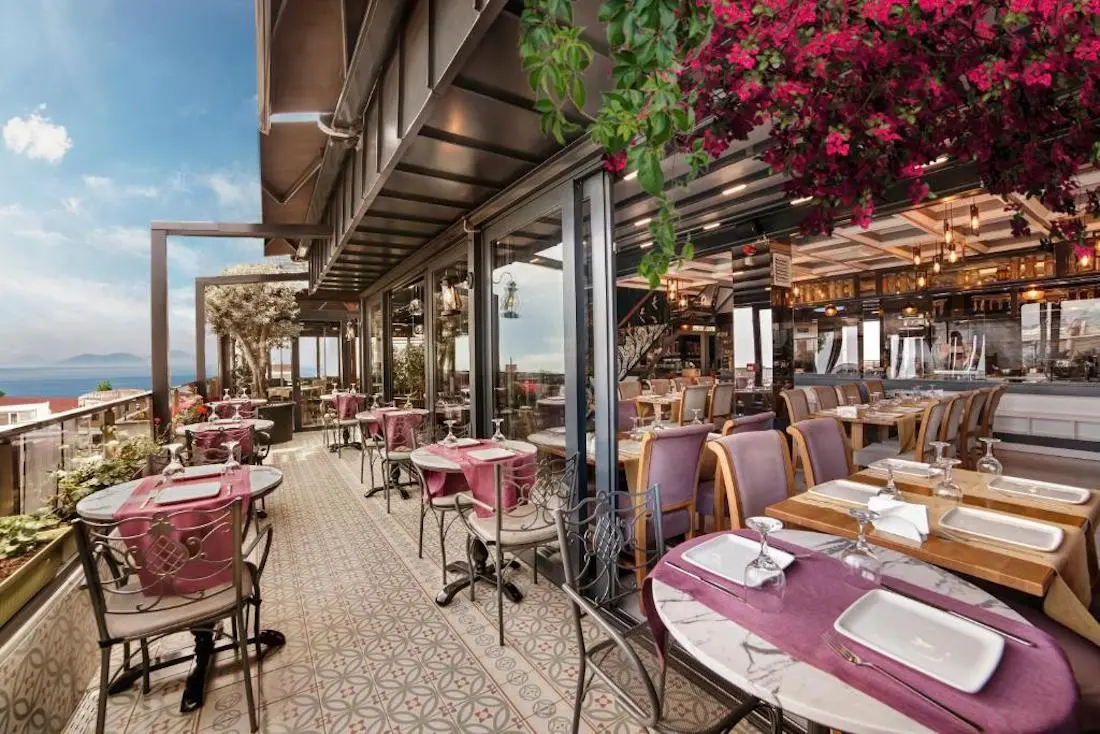Large terrace
